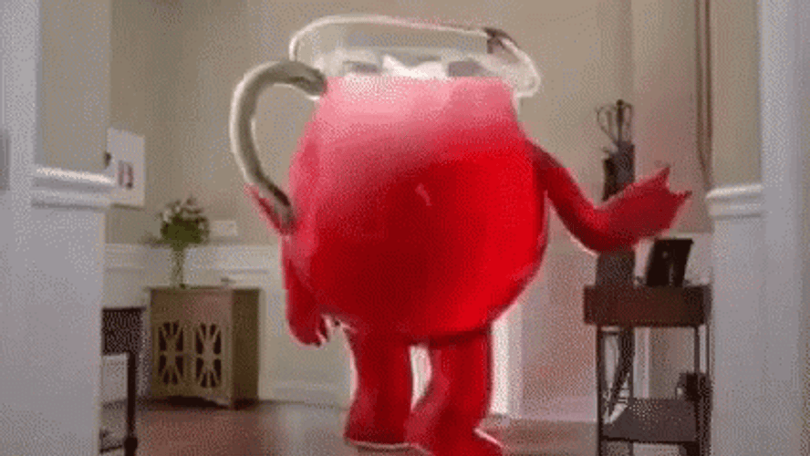 Kool Aid Oh Yeah Come Out Through The Wall House GIF