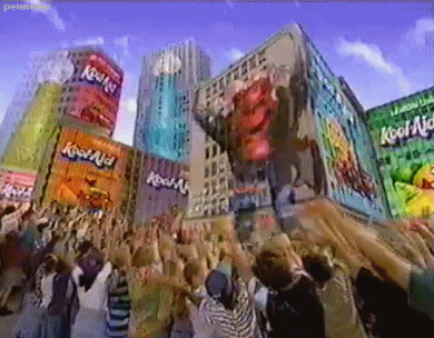 Kool Aid Oh Yeah Hands Up With Crowd GIF