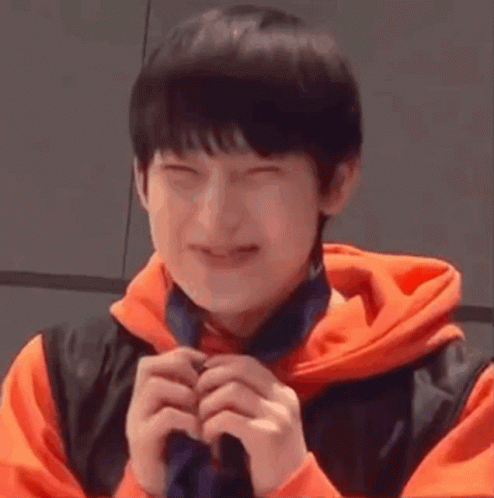Korean Boy Is Feeling Giddy GIF