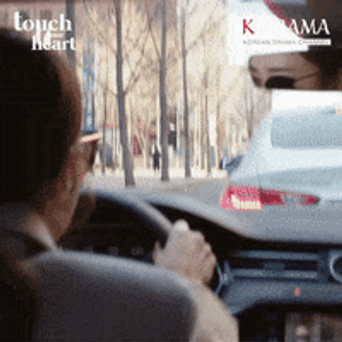 Korean Drama Car Crash GIF