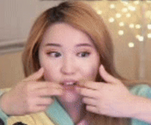 Korean Girl Teeth GIF