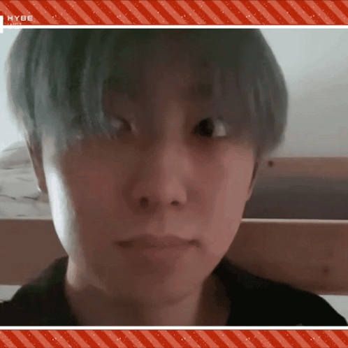 Korean Man Secret Santa GIF