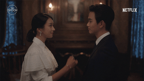 Korean Stars Doing Pinky Promise GIF