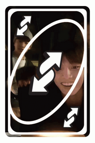 Koreans In Uno Reverse Card GIF