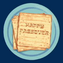 Kosher Crackers With A Passover Wish GIF