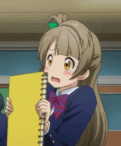 Kotori Minami Shivering GIF