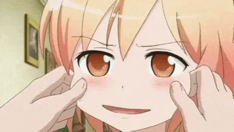 Kotoura San Face Pulls GIF