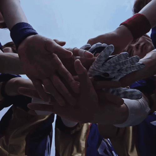 Kpop Andteam Members Hands In Collaboration GIF