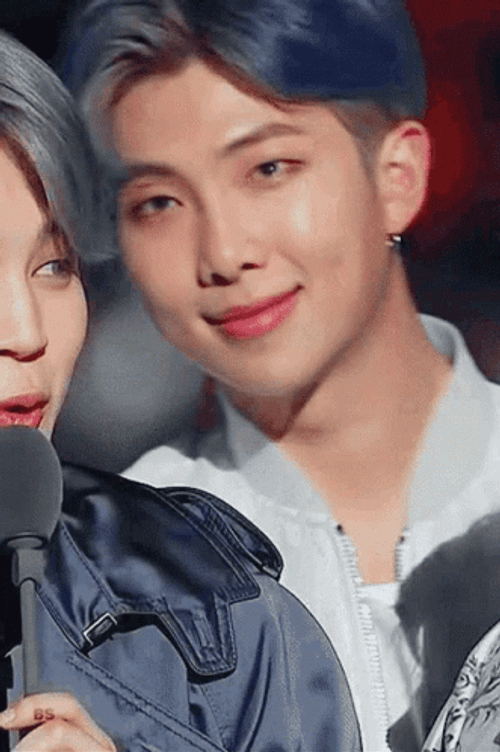 Kpop BTS Rm Cute Stare GIF