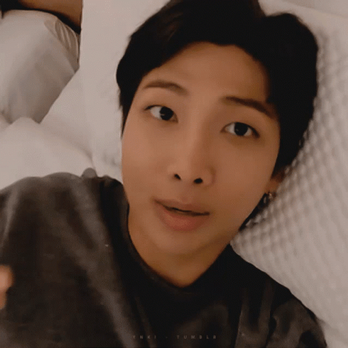 Kpop BTS Rm Flying Kiss GIF
