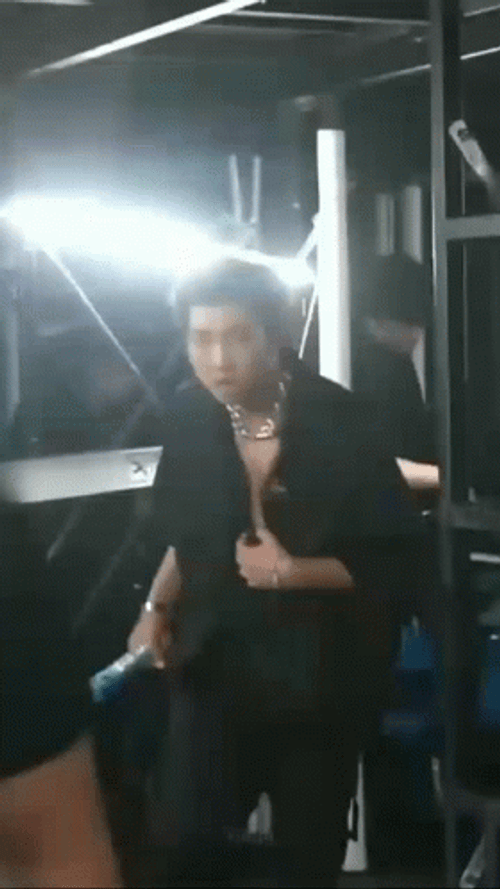 Kpop BTS Rm Running Backstage GIF