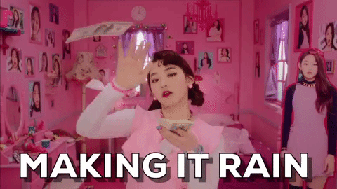 Kpop Making It Rain GIF