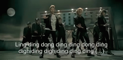Kpop Shinee Ring Ding Dong Ding Ding Ding GIF