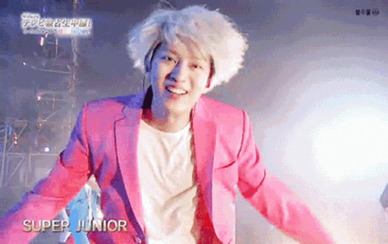 Kpop Super Junior Heechul Dancing GIF