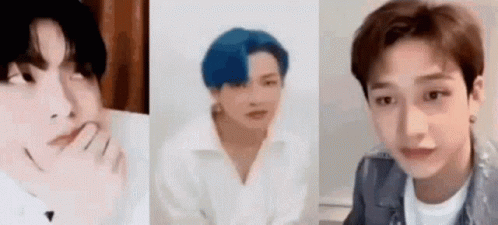Kpop Trio Ateez Straykids And Txt GIF