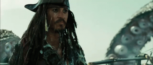 Kraken Captain Jack Sparrow GIF