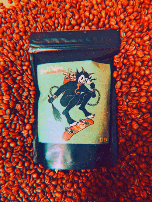 Krampus Coffee Pack GIF