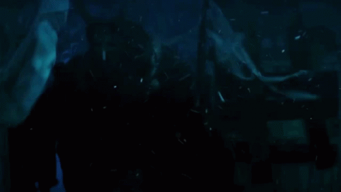 Krampus In A Stormy Night GIF