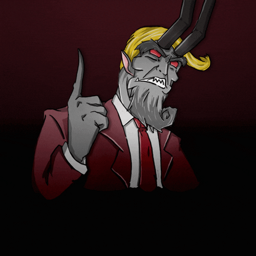 Krampus You're Fired GIF