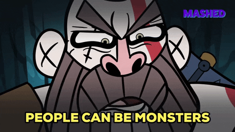 Kratos God Of War Monster People GIF