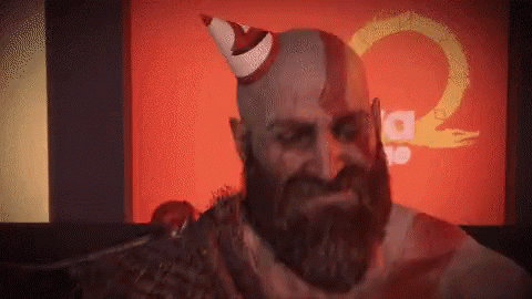 Kratos God Of War Party Dance GIF