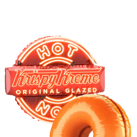 Krispy Kreme Glazing Doughnuts GIF