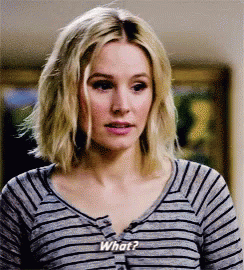 Kristen Bell Saying What GIF