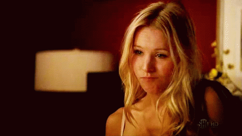 Kristen Bell Cute Look GIF