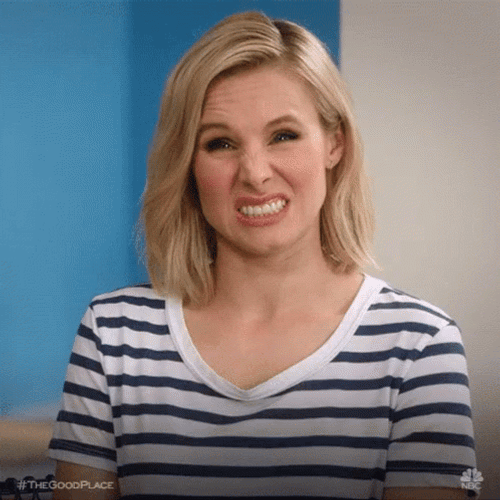 Kristen Bell Smile With Teeth GIF