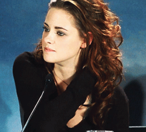 Kristen Stewart Scrubbing Back GIF