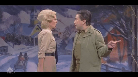 Kristen Wiig Shut Your Mouth GIF