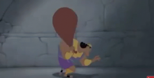 Kronk Hiding From Thieves GIF