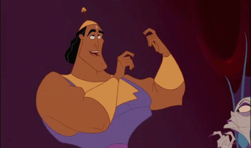 Kronk Slap Himself GIF