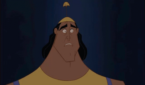 Kronk Worried Thinking GIF