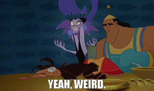 Kronk Yeah Weird GIF