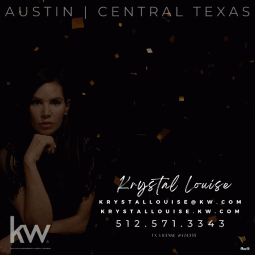 krystal louise is a real estate agent in central texas