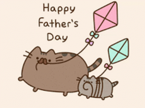 Pusheen Father's Day GIF
