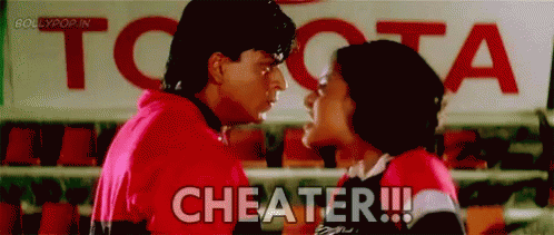 Kuch Kuch Hota Hai Cheater Cheaters GIF