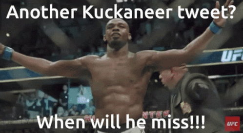 Kuckaneer Tweet When Will He Miss