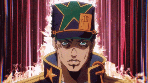 Kujo Jotaro Star Platinum Angry GIF