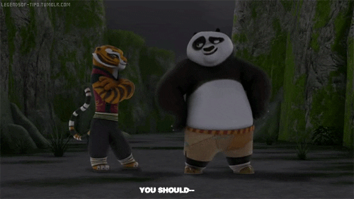 Kung Fu Panda Po And Tigress GIF