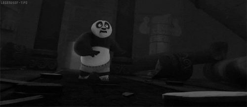 Kung Fu Panda Po Jumping GIF