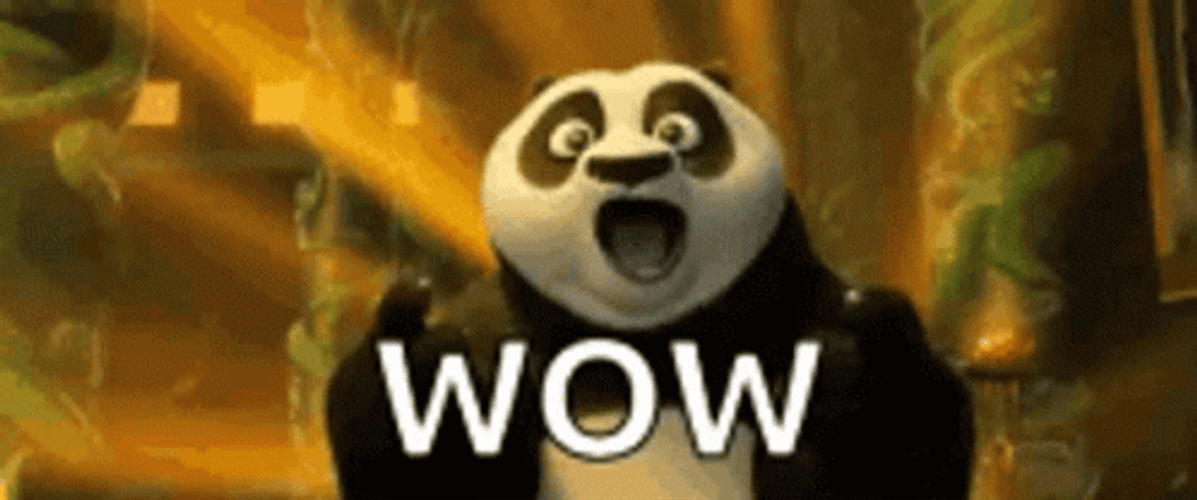 Kung Fu Panda Wow Woooo GIF