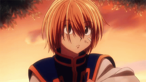 Kurapika Cute Hair Strand GIF
