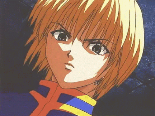 Kurapika Gets Calmed Down By Basho GIF