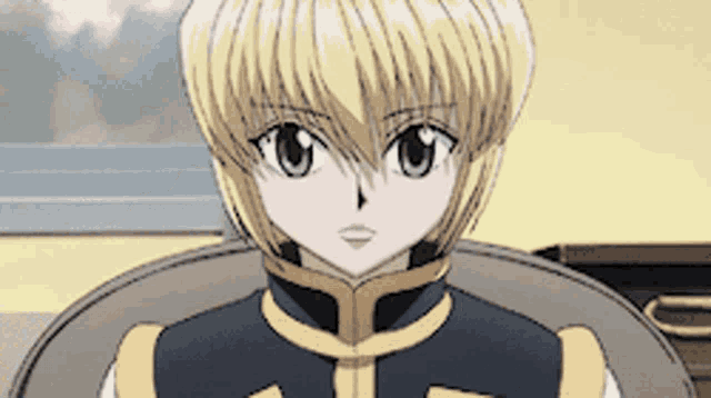 Kurapika Revealing Chains GIF