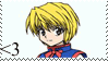Kurapika Stamp Sticker GIF