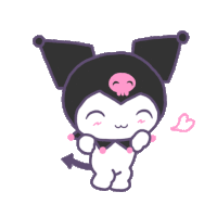 Kuromi Kuromi Cute Sticker GIF
