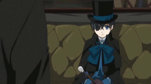Kuroshitsuji Ciel Phantomhive Made A Dog Sound GIF