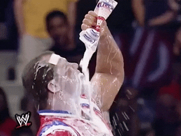 Kurt Angle Dousing In Milk Meme GIF